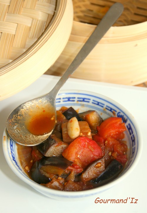 recette avec sauce d'huître, légumes sautés asiatique, aubergines sauce d'huître